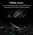 Runmifit New S5 Second Generation Temperature Smart Bracelet, Heart Rate Blood Oxygen Blood Pressure Waterproof Smart Watch