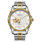 WLISTH Business Watch Men's Mechanical Watch Personality Men's Watch Trend Watch Men's Steel Band Watch 1011