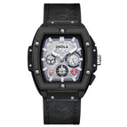 New ONOLA ON6825 Watch for men Multifunctional Quartz Watch Men's Leather Waterproof Watch