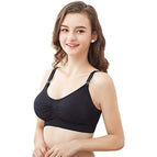 3 Pack Nursing Bra for Woman, Seamless Breastfeeding Bras