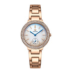 WWOOR 8854 women Watch Colorful Glass Trendy Ladies Watches Diamond Quartz Watrproof Watch