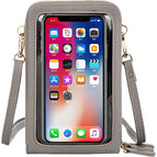 Touch screen messenger mobile phone bag female 2022 new trendy multi-functional fashion simple shoulder small bag mini mobile phone bag SJ617
