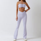 New summer yoga clothes gym beauty back morning running fashion quick-drying exercise yoga suit women 8008