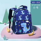 New kindergarten schoolbag cartoon cute boys and girls lightweight multi-layer diving material student backpack 5603