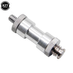 4pcs Durable Male to Female Screw Adapter 1/4" 3/8" Mount Set Thread Screw Adapters Convert for Camera Tripod Light Stand