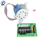 5 Set ULN2003 Driver Board Module 28byj 28BYJ-48 DC 5V 12V Reduction Gear Stepper Motor 4 Phase Step Motor for Arduino DIY Kit