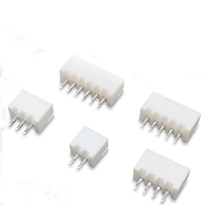 500PCS  XH2.54 Male Material Connector Leads Pin Header 2.54mm  Socket Pin Header Straight pin 2P 3P 4P 5P 6P 7P 8P 9P 10P 12P