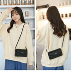 2022 new touch screen mobile phone bag women's single shoulder messenger niche RFID anti-degaussing mobile phone bag Y1665
