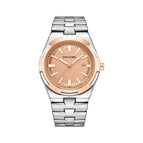 Pintime Men's Watch Stainless Steel Strap Fashion Casual Waterproof Quartz men calendar Watch 3008