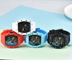 Watch for men New Quartz Watch Three-Pin Calendar Alloy Luminous Waterproof Couple Barrel men Watch 9791B