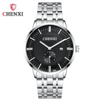 CHENXI Hot Fashion Couple Watch 060A Small Three-Pin Dial Calendar Women's waterproof Wrist Casual Watch CX-060A