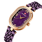 Reward new women's watch Elegant Lady Watch Diamond Quartz waterproof steel Watch