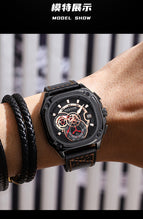 Men's watch non-mechanical quartz watch high-end square watch men's luminous waterproof men's watch A8256G