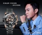 OLEVS 9921 men's watch waterproof multifunctional sports fashion calendar luminous men's casual watch