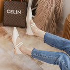 2022 new low-heeled shoes female Mary Jane pumps Korean version square toe scoop shoes A86-2