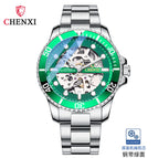 CHENXI Water Ghost Explosive Skeleton Automatic Mechanical Watch Fashion Waterproof Men's Watch Mechanical Watch CX-8805B