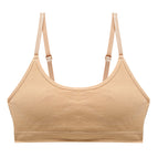 Women's underwear set plus size no steel ring beautiful back vest thin large size comfortable Panties and bra set 1605