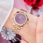 New Waterproof Watch Women Stainless Steel Butterfly Snap Buckle Fashion Small and Exquisite Ladies Watch K-8022L