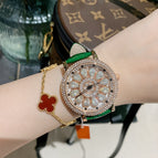 2023 New Arrival DINIMI Fashion Trend Temperament Full of Diamond Light Times DiamondWomen's Watch Belt Watches for women