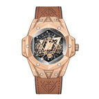 ONOLA ON3816 Fashion Men's Watch Waterproof Silicone Band Quartz Men's Watch