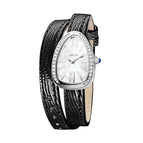 MISSFOX Watch for women exquisite retro ladies snake design design high-quality fashion lady quartz watch 2749