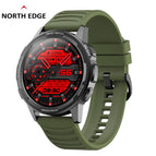 North Edge NL15 New 1.32 inch Touch Screen Sport Health Heart Rate Blood Pressure Blood Oxygen For IOS Android