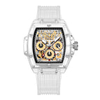 ONOLA ON6810 New Transparent Barrel Design Men's Quartz Watch Waterproof Men casual watch