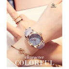 [Larger Stock] GUOU 8076 Women's watch Fashion Simple Luminous Calendar Quartz watch lady watches