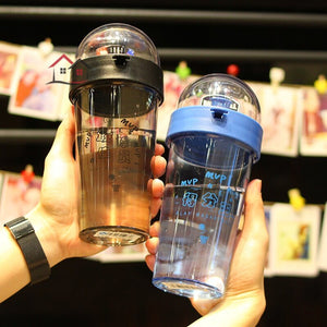500ml MVP Basketball Water Bottle Students' Basketball Fun Shooting Bottle Cup For Kids Students