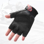 Motorcycle Electric Car Riding Gloves Non-Slip Breathable Palm Half Finger Summer Cycling Motorcycle Knight Gloves  MCS-57B