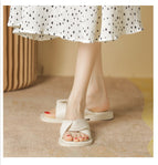Slippers women's summer sandals and slippers women's 2022 summer new gentle one-word slippers lady shoes 138-8