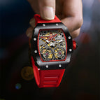 ONLA ON6829 Waterproof new fashion mechanical watch flywheel hollow automatic mechanical men's watch