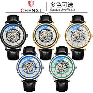 Chenxi new automatic hollow mechanical watch men's men's luminous waterproof watch CX-8823