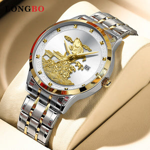 Longbo Watch New Men's Watch Business Classic Quartz Watch Luminous Calendar Men's Watch 80831