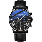 KIMSDUN new moon phase star men's watch student fashion trend multi-functional quartz watch waterproof men's watch K-1875B