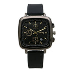 Calendar Square Six-Pin Women's Watch Quartz Watch fashion Girls Silicone Band quartz lady casual Watch 195