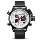MEGIR 2090 Dual Display Sport Watch for Men Digital Analog Quartz Watch Clock Man Watches