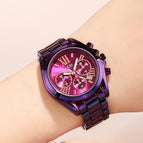 GEDI Women's watch steel strap fashion female waterproof calendar casual quartz watch  2986