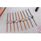 GEDI 3015 Fashion Casual Watch Hot Sale WomenElegant Luxury Stainless Steel Waterproof Ladies Analog Quartz Wristwatch