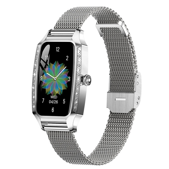 2022 new arrive NORTH EDGE H8S Smart Watch Girlfriend Gift Birthday Gift crystal stone Ladies dial Menstrual period reminder IP68 water proof