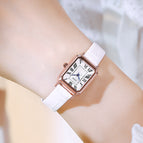 GEDI Women fashion watch korean simple elegant small square waterproof lady quart causal watch 82012