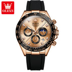 OLEVS Men's Watch Multi function Sports Timekeeping Quartz Watch Pop Men's Watch 2875DTN