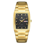 WWOOR New 8837 Men's Watch Business Fashion Men's Watch Quartz Waterproof Square Men's Watch