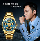 OLEVS Watch Men fashion Simple Calendar waterproof quartz casual men watch 9949