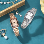 GEDI Classic Simple Square Watch Women's Ins Style Niche Affordable Luxury Fashion High Sense Korean Style All-Matching Women's Watch 51142