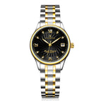 LAOGESHI Loges business casual calendar couple watch men's waterproof automatic mechanical watch