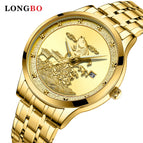 Longbo Watch New Men's Watch Business Classic Quartz Watch Luminous Calendar Men's Watch 80831