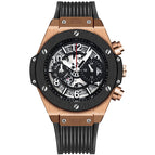 Kimsdun Men's Watch Sports Silicone Fashion Calendar waterproof men's business Quartz Watch K-523B