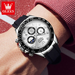 OLEVS Men's Watch Multi function Sports Timekeeping Quartz Watch Pop Men's Watch 2875DTN