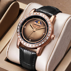 KIMSDUN 2022 New diamond inlaid men's watch high-grade sun wristwatch waterproof men's watch fully automatic mechanical watch Business Watch